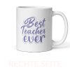 Lehrer Becher - Linke Seite des Becher Designs