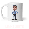 Vorschau der linken Seite der Polizist-Tasse