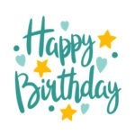 Happy Birthday - Design 2 - Spruch