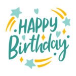 Happy Birthday - Design 3 - Spruch