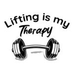 Bodybuilder Tasse Spruch - Lifting is my Therapy