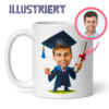 Abschluss-Tasse – personalisiertes Geschenk nach Foto